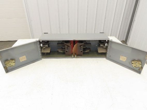 Westinghouse FDPT3633 Safety Switch Twin Fusible 600VAC 3 Pole 100 Amp Series A