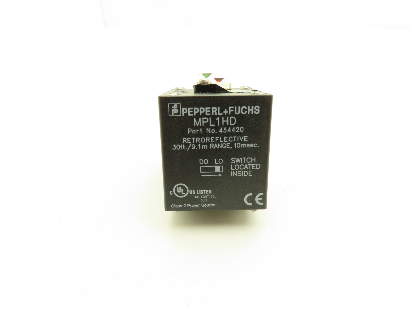 Pepperl+Fuchs MPL1HD Photoelectric Sensor Scanning Photo Head Retro