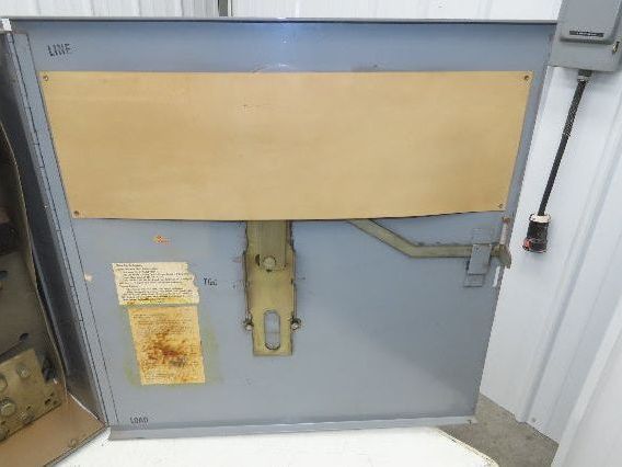 Westinghouse FDPS 368T Fusible Disconnect Switch 600VAC 1200Amp