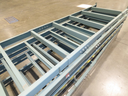 Hytrol 36"W Conveyor Leg Floor Support Heavy Duty 157-5/8" to 169-5/8"H Lot of 6