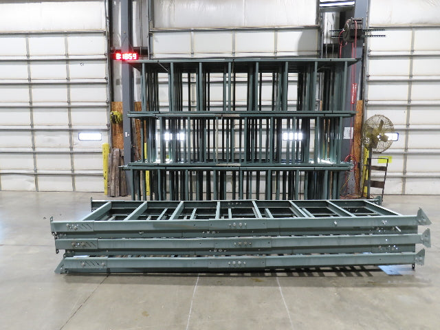 Hytrol 36"W Conveyor Leg Floor Support Heavy Duty 157-5/8" to 169-5/8"H Lot of 6