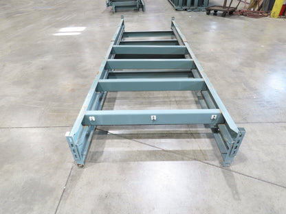 Hytrol 36"W Conveyor Leg Floor Support Heavy Duty 100-5/8" to 112-5/8"H Lot of 2