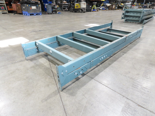 Hytrol 36"W Conveyor Leg Floor Support Heavy Duty 100-5/8" to 112-5/8"H Lot of 2