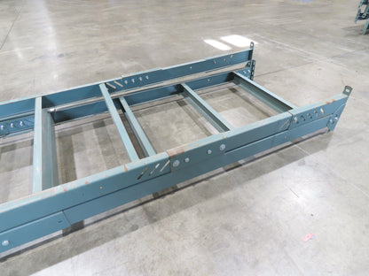 Hytrol 36"W Conveyor Leg Floor Support Heavy Duty 100-5/8" to 112-5/8"H Lot of 2