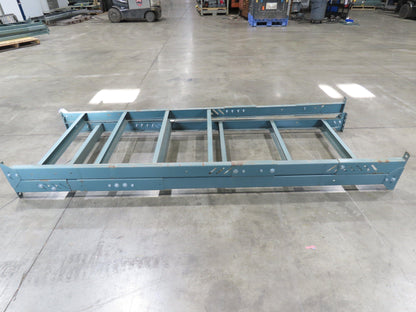 Hytrol 36"W Conveyor Leg Floor Support Heavy Duty 100-5/8" to 112-5/8"H Lot of 2