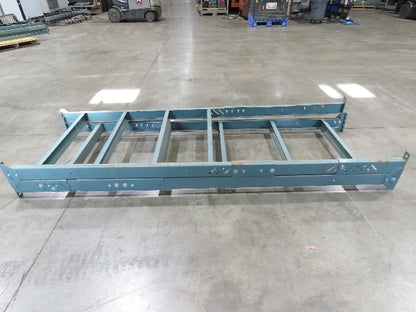 Hytrol 36"W Conveyor Leg Floor Support Heavy Duty 100-5/8" to 112-5/8"H Lot of 2