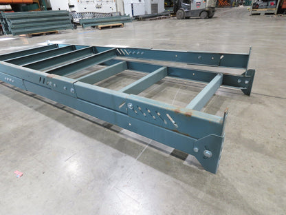 Hytrol 36"W Conveyor Leg Floor Support Heavy Duty 100-5/8" to 112-5/8"H Lot of 2