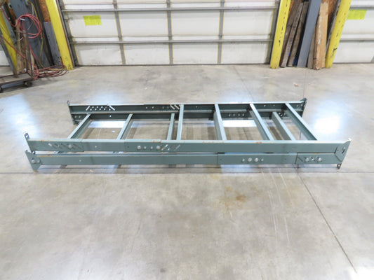 Hytrol 36"W Conveyor Leg Floor Support Heavy Duty 100-5/8" to 112-5/8"H Lot of 2