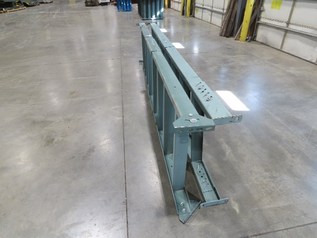 Hytrol 30"W Conveyor Leg Floor Support Heavy Duty 133-5/8" to 145-5/8"H Lot of 2