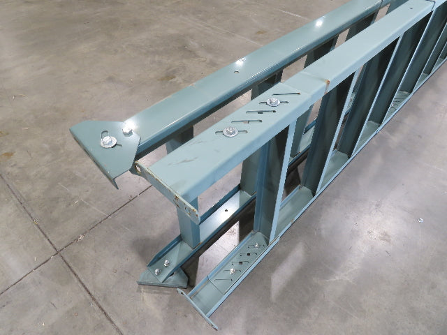 Hytrol 30"W Conveyor Leg Floor Support Heavy Duty 133-5/8" to 145-5/8"H Lot of 2