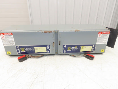 Square D QMB362TWRK Panelboard Twin Branch Switch 60A 600V 3P 3Ph Fusible E01