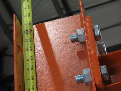 Cantilever Rack 2 W6-9 Post 2 Shelf 1-Side 96" 8' Upright 53"W 48" Arms 1620#