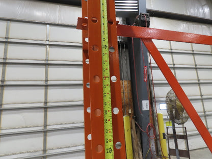 Cantilever Rack 2 W6-9 Post 2 Shelf 1-Side 96" 8' Upright 53"W 48" Arms 1620#