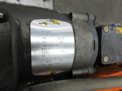 EMI Plastics RM/24/5/20 Flat Belt Incline Conveyor 24"x 5'L 20 FPM 115/230V 1PH