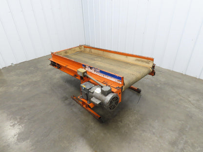 EMI Plastics RM/24/5/20 Flat Belt Incline Conveyor 24"x 5'L 20 FPM 115/230V 1PH