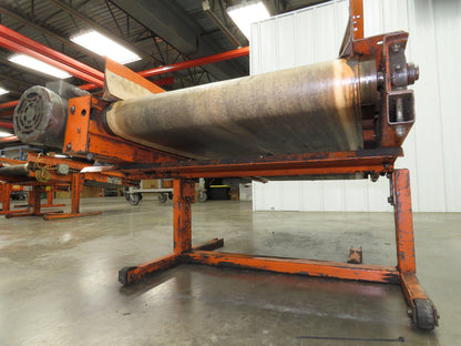 EMI Plastics RM/24/5/20 Flat Belt Incline Conveyor 24"x 5'L 20 FPM 115/230V 1PH