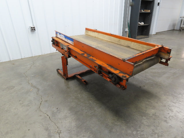 EMI Plastics RM/24/5/20 Flat Belt Incline Conveyor 24"x 5'L 20 FPM 115/230V 1PH