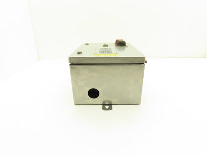 Allen-Bradley 509-ACD-1 Stainless Enclosed NEMA Motor Starter 600V 3PH