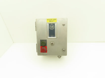 Allen-Bradley 509-ACD-1 Stainless Enclosed NEMA Motor Starter 600V 3PH