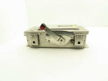 Square D H361DS Safety Disconnect Switch 30A 600V 3PH Fused Stainless