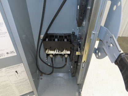 Square D DTU222 Double Throw Disconnect Switch Manual Transfer 60A 240V 1Ph F05