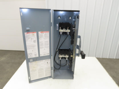 Square D DTU222 Double Throw Disconnect Switch Manual Transfer 60A 240V 1Ph F05