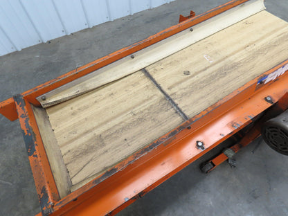 EMI Plastics RM-18-5-20 Flat Belt Incline Conveyor 18"x 5'L 20 FPM 115/230V 1PH