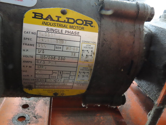 EMI Plastics RM-18-5-20 Flat Belt Incline Conveyor 18"x 5'L 20 FPM 115/230V 1PH