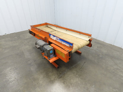 EMI Plastics RM-18-5-20 Flat Belt Incline Conveyor 18"x 5'L 20 FPM 115/230V 1PH