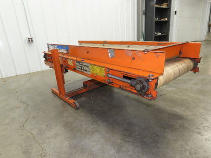 EMI Plastics RM-18-5-20 Flat Belt Incline Conveyor 18"x 5'L 20 FPM 115/230V 1PH