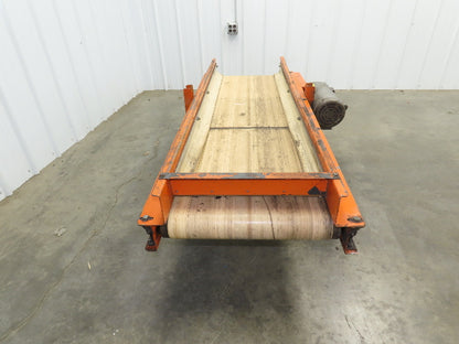 EMI Plastics RM-18-5-20 Flat Belt Incline Conveyor 18"x 5'L 20 FPM 115/230V 1PH