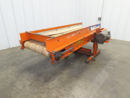 EMI Plastics RM-18-5-20 Flat Belt Incline Conveyor 18"x 5'L 20 FPM 115/230V 1PH