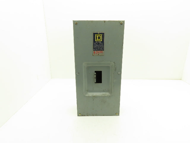 Square D FA-100-S Circuit Breaker Enclosure 600V 100Amp Series E1