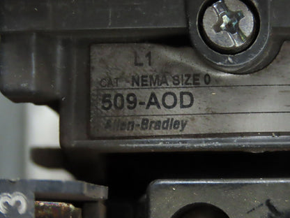 Allen-Bradley 512-AACD-24R Combination Starter NEMA Size 0 Fusible 5HP 600V 3PH
