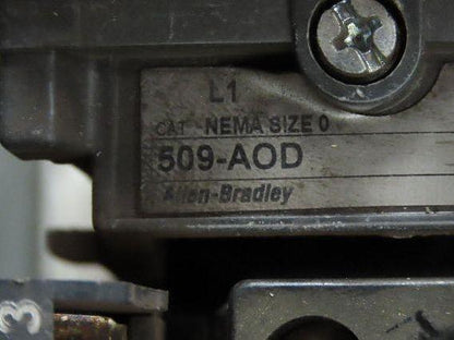 Allen-Bradley 512-AACD-24R Combination Starter NEMA Size 0 Fusible 5HP 600V 3PH