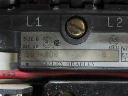 Allen-Bradley 512-AAB-24R Combination Starter NEMA Size 0 Fusible 600V 3PH