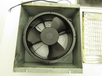 Hammond XF10115 Filtered Fan Box 560CFM 115V 11.13" Square Box 4.56" Deep