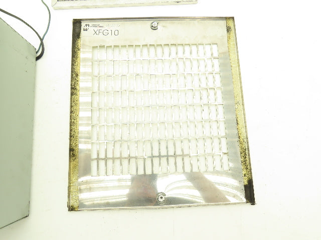 Hammond XF10115 Filtered Fan Box 560CFM 115V 11.13" Square Box 4.56" Deep