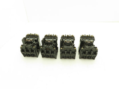 Allen Bradley 500-B0DX21 Motor Starter Series B 10Hp 27A 3P 120V Coil Lot of 4