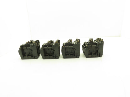 Allen Bradley 500-B0DX21 Motor Starter Series B 10Hp 27A 3P 120V Coil Lot of 4