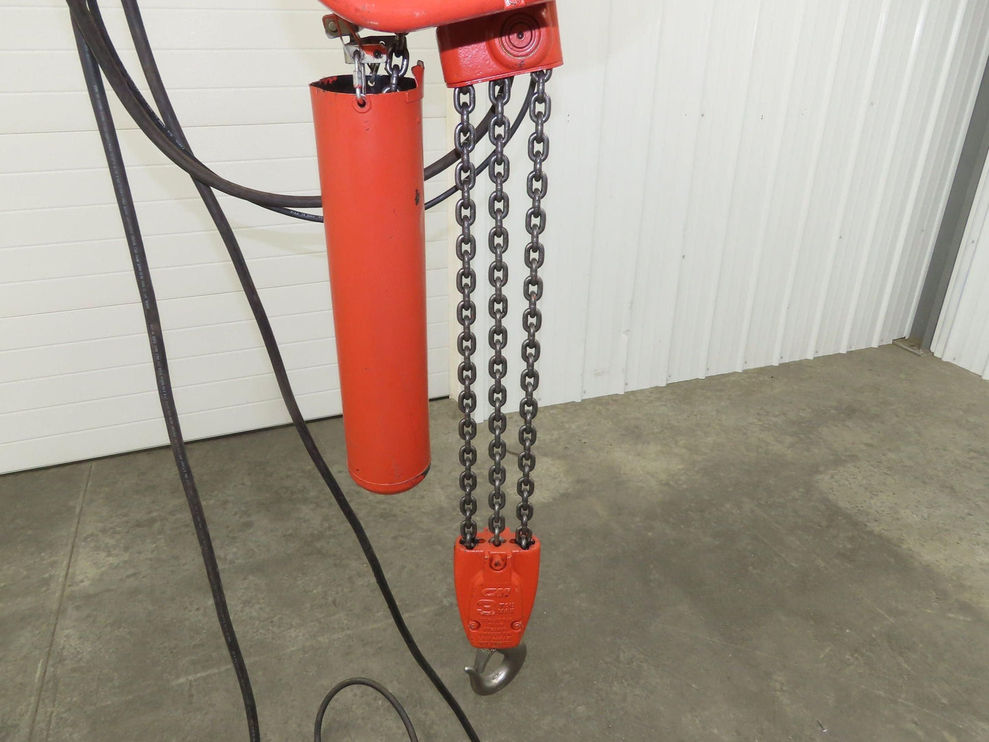 CM Lodestar RRT2 3 Ton Electric Chain Hoist 13' Lift 11/3.5FPM 635 Power Trolley