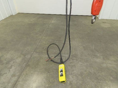CM Lodestar RRT2 3 Ton Electric Chain Hoist 13' Lift 11/3.5FPM 635 Power Trolley