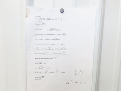 CM Lodestar RRT2 3 Ton Electric Chain Hoist 13' Lift 11/3.5FPM 635 Power Trolley