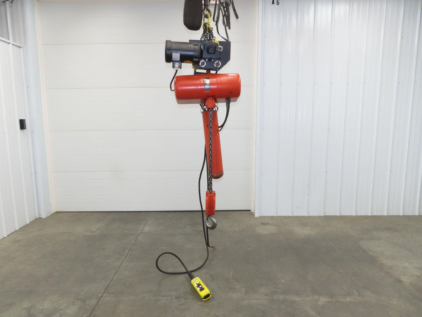 CM Lodestar RRT2 3 Ton Electric Chain Hoist 13' Lift 11/3.5FPM 635 Power Trolley