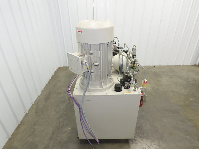 Voith IPC 5-50 101 2-Pump Hydraulic Power Unit 100 Gal 20 GPM 3000 PSI 40Hp 480V