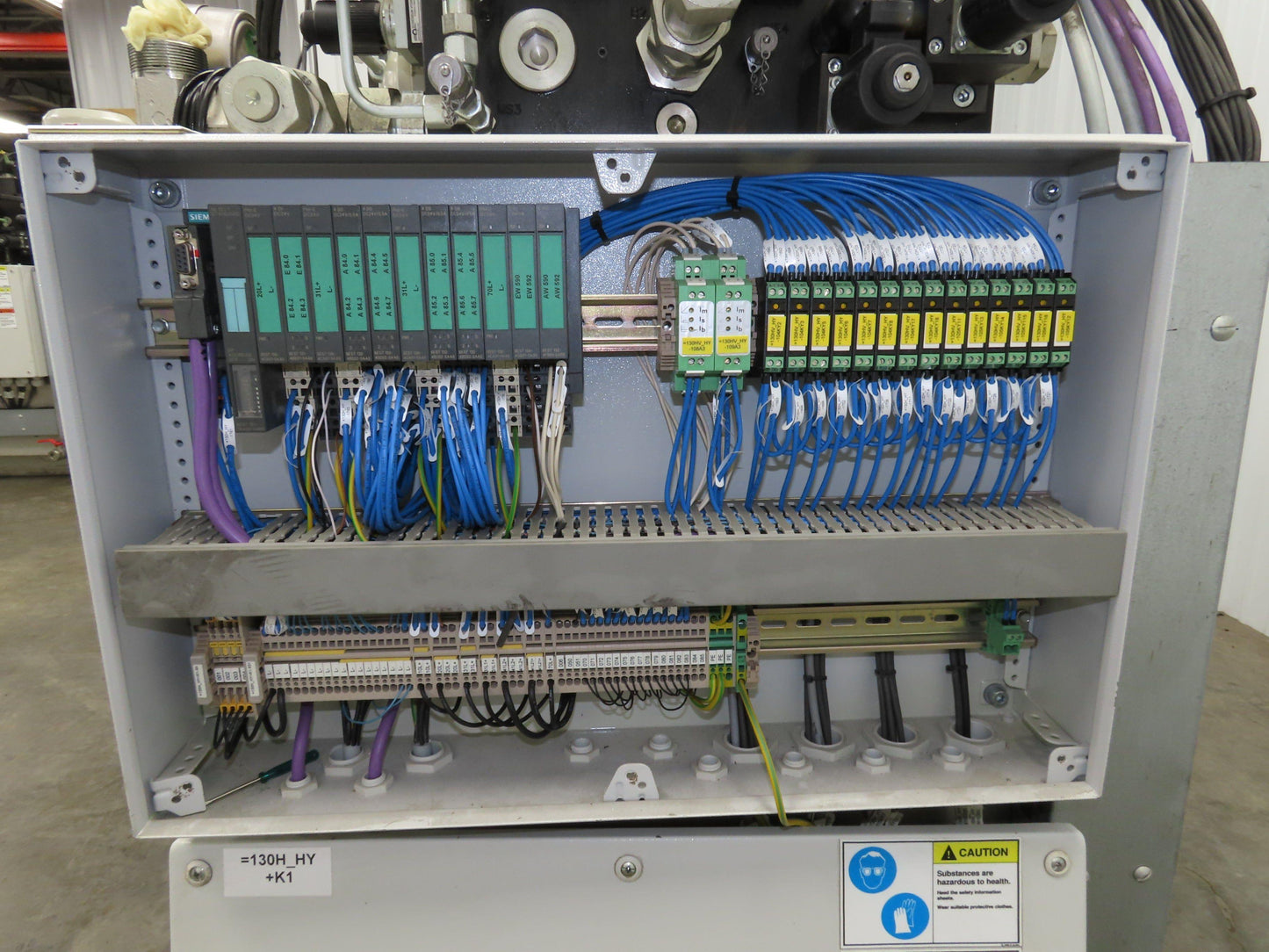 Voith IPC 5-50 101 2-Pump Hydraulic Power Unit 100 Gal 20 GPM 3000 PSI 40Hp 480V