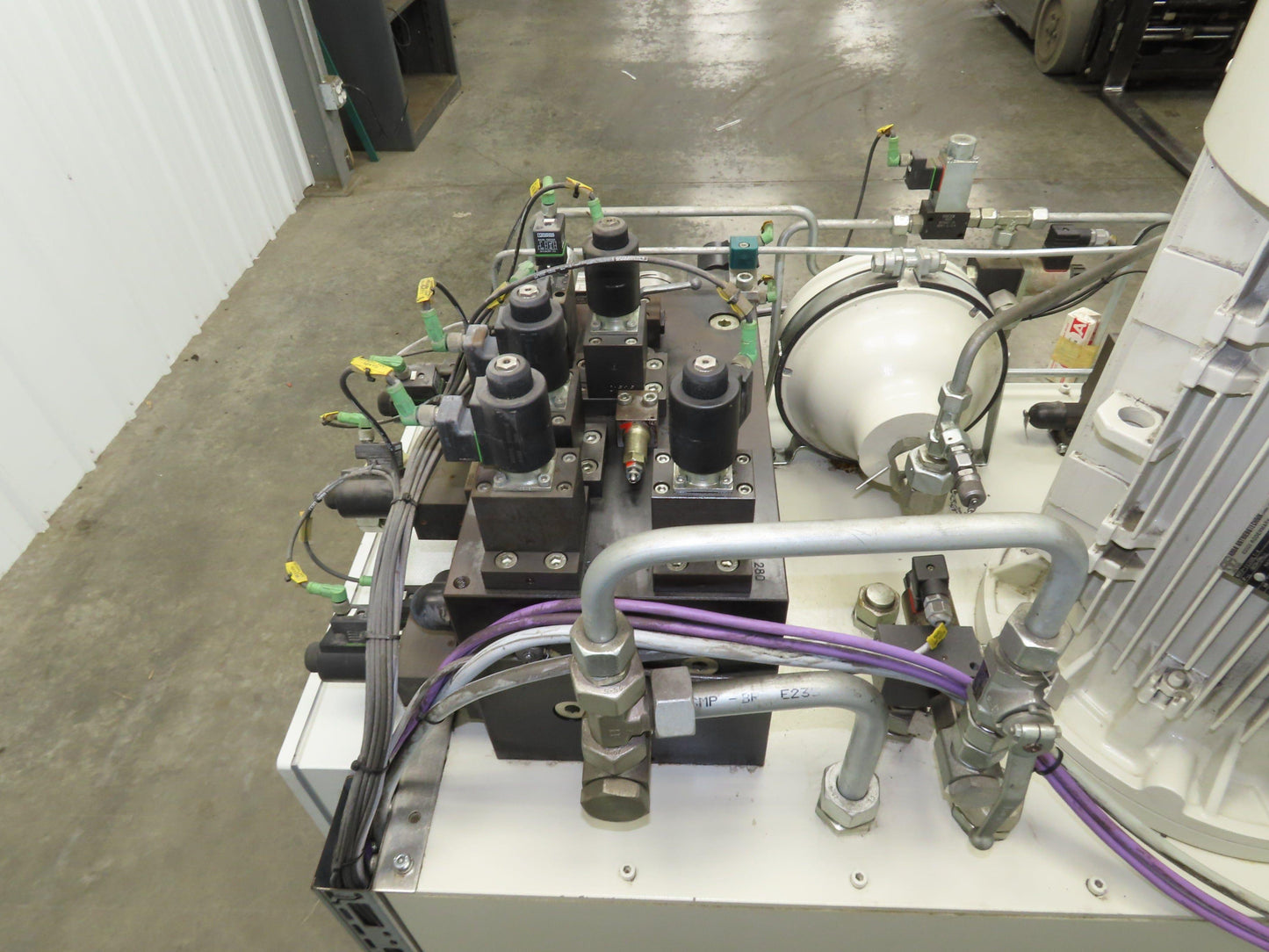 Voith IPC 5-50 101 2-Pump Hydraulic Power Unit 100 Gal 20 GPM 3000 PSI 40Hp 480V