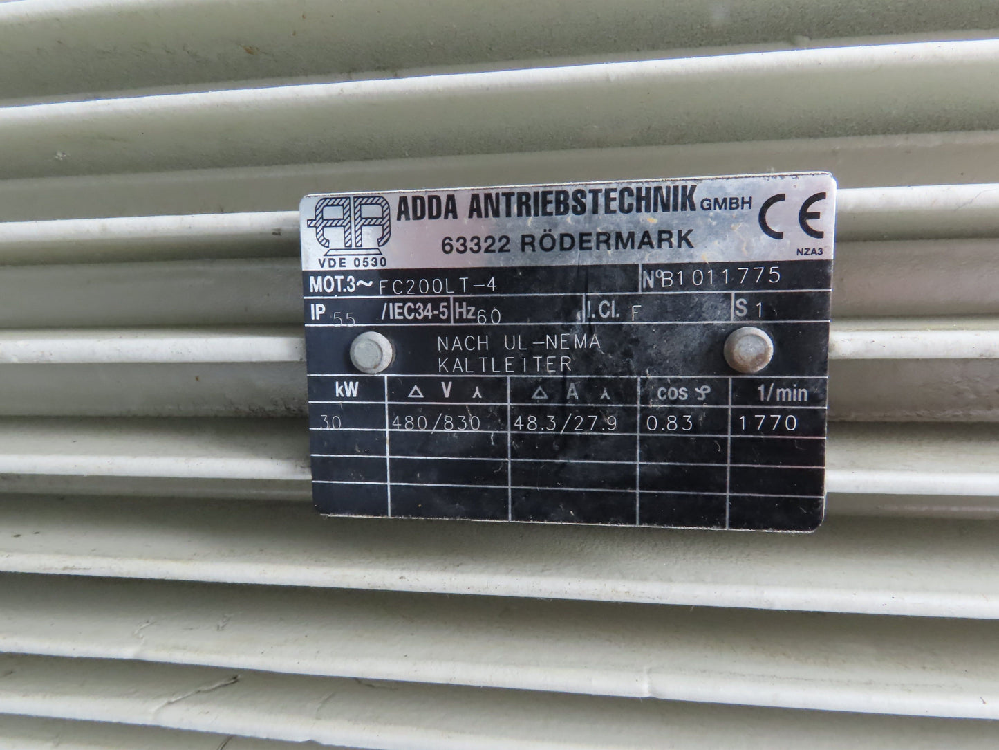 Voith IPC 5-50 101 2-Pump Hydraulic Power Unit 100 Gal 20 GPM 3000 PSI 40Hp 480V