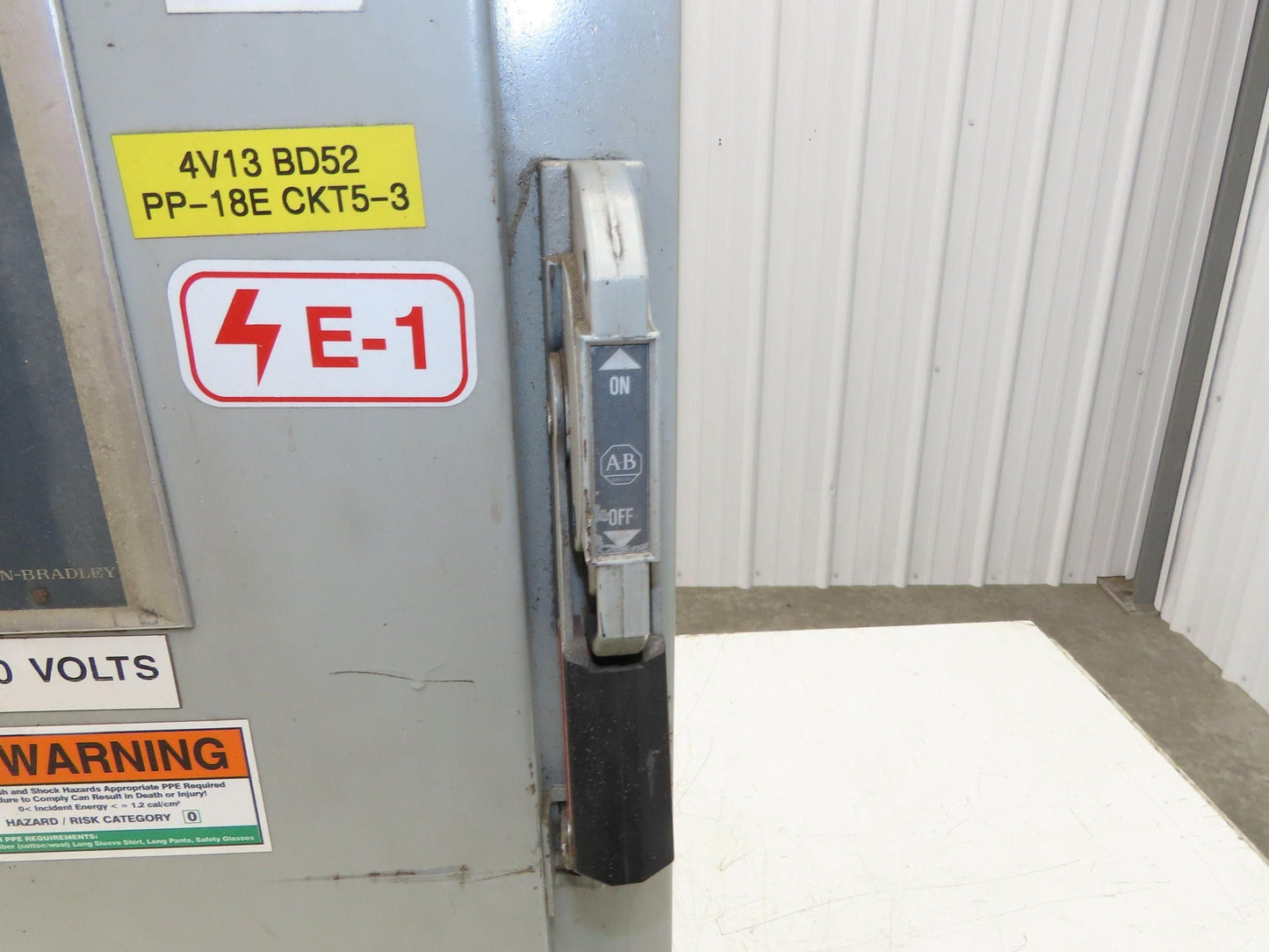 Allen Bradley 512BAB24 509BOB Combination Motor Starter Enclosure 509-B0D 10 Hp