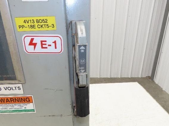 Allen Bradley 512BAB24 509BOB Combination Motor Starter Enclosure 509-B0D 10 Hp